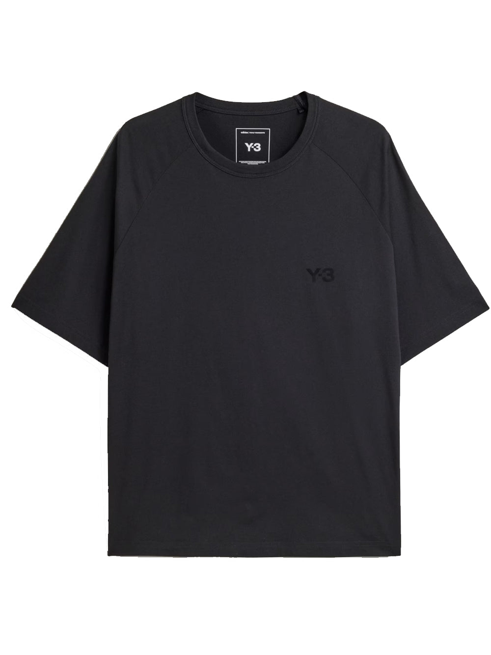 t-shirt boxy uomo nera 