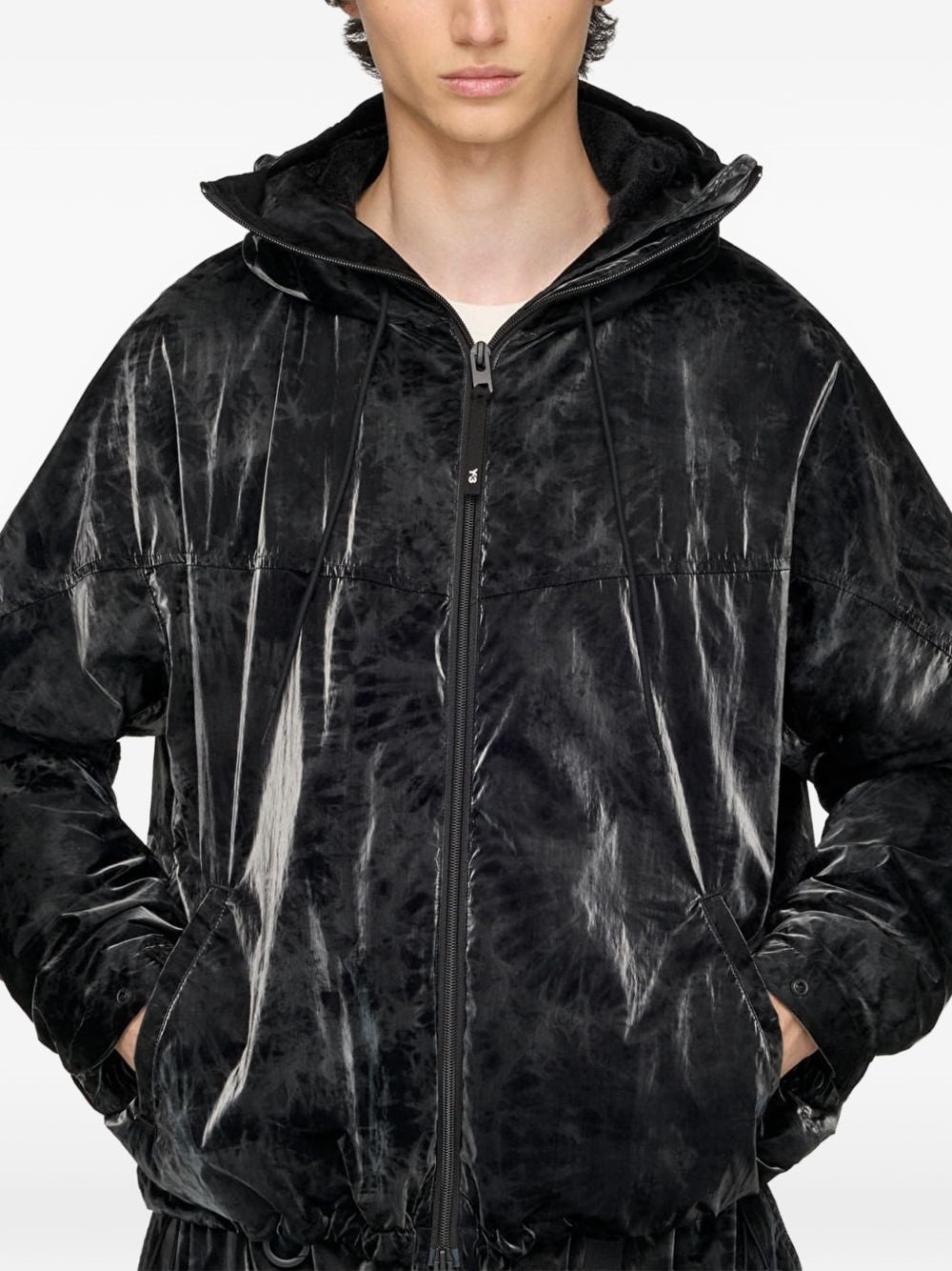 giacca y-3 marble uomo nera 