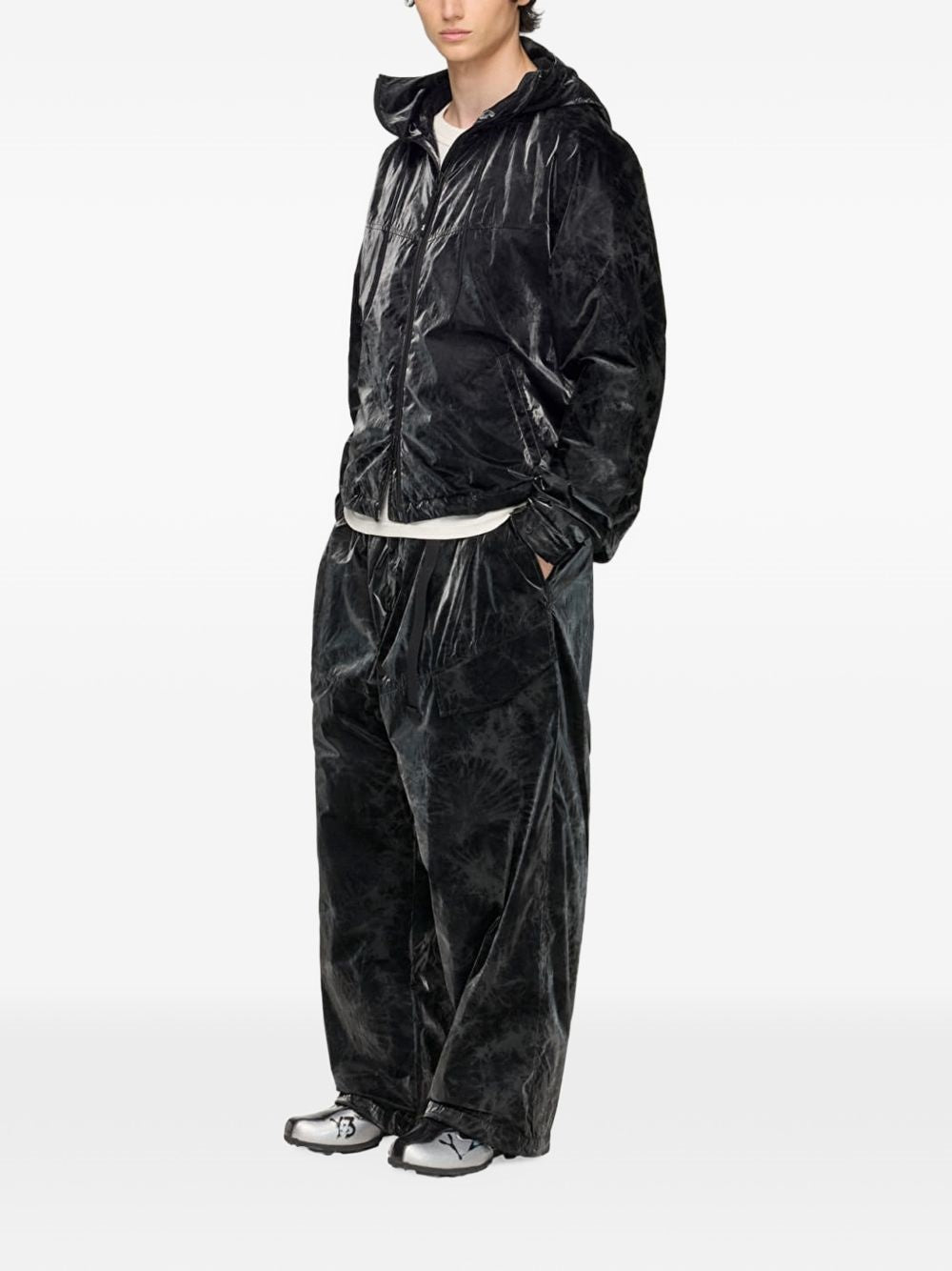 giacca y-3 marble uomo nera 