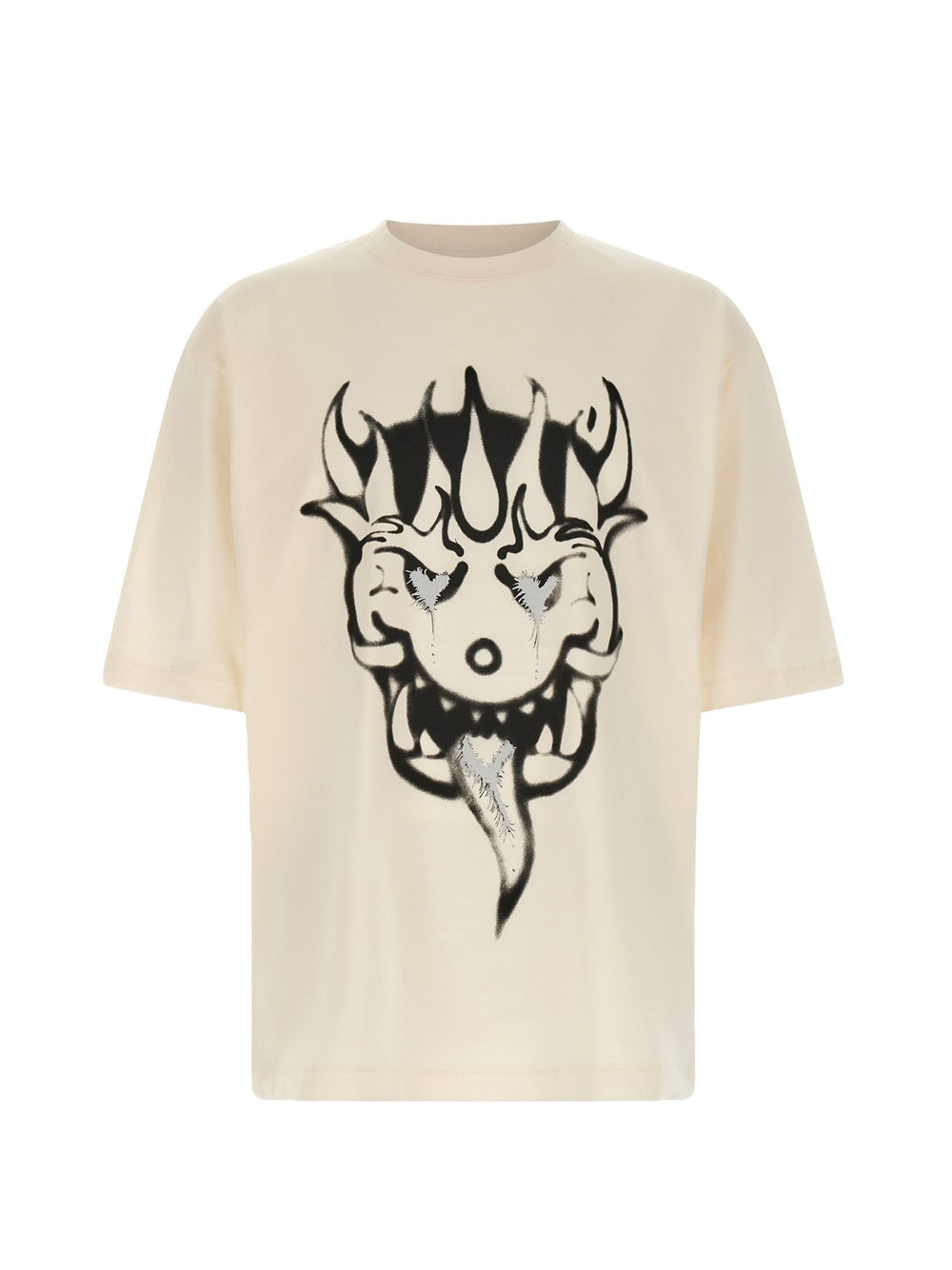 t-shirt gfx uomo bianca 