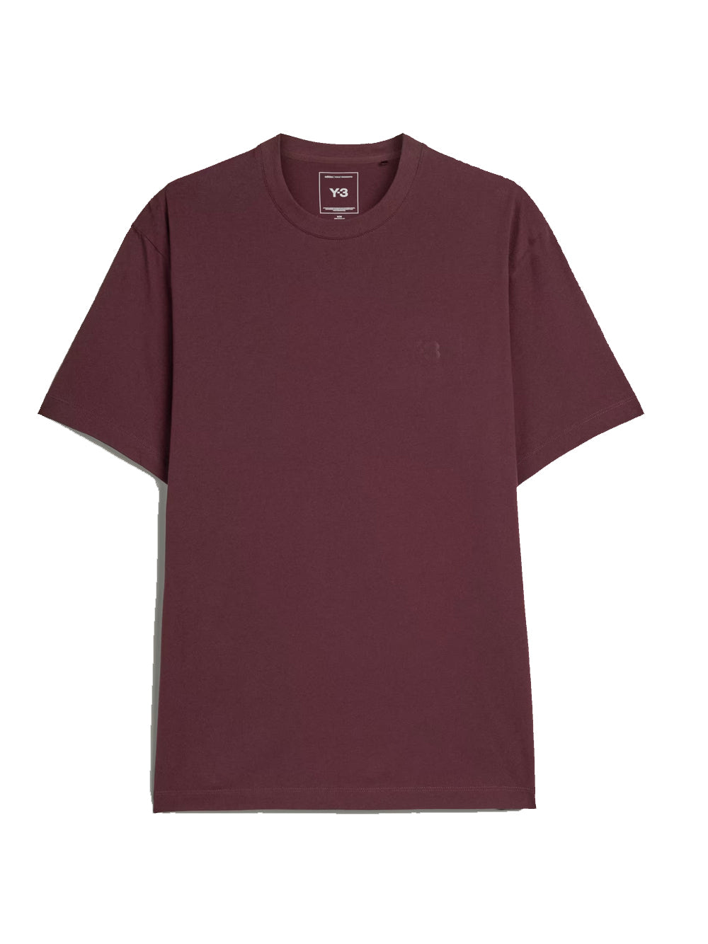 t-shirt regular ss unisex  borgogna 