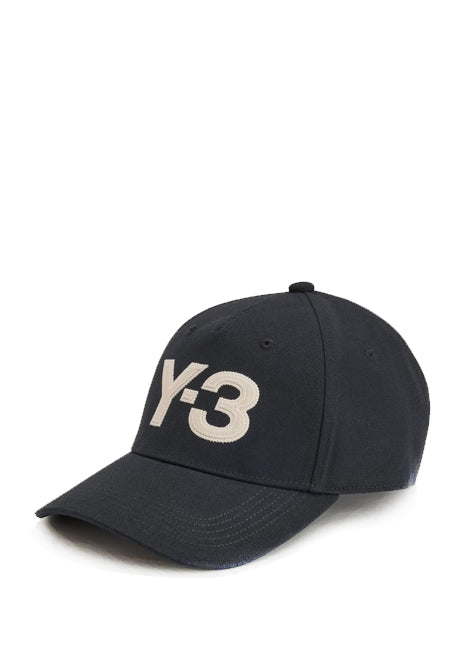 cappello con logounisex nero 