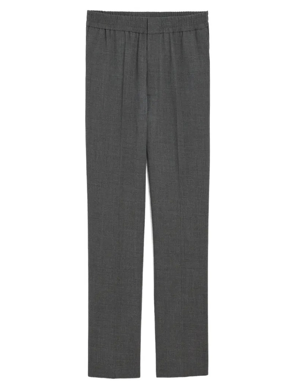 pantaloni elasticated waist uomo grigio carbone 