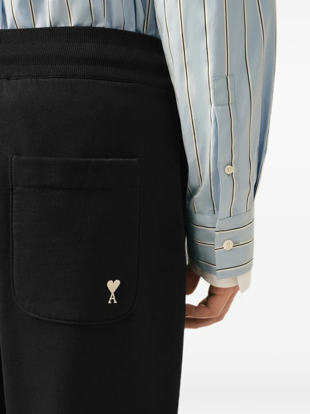 pantaloni jogging adc uomo neri 