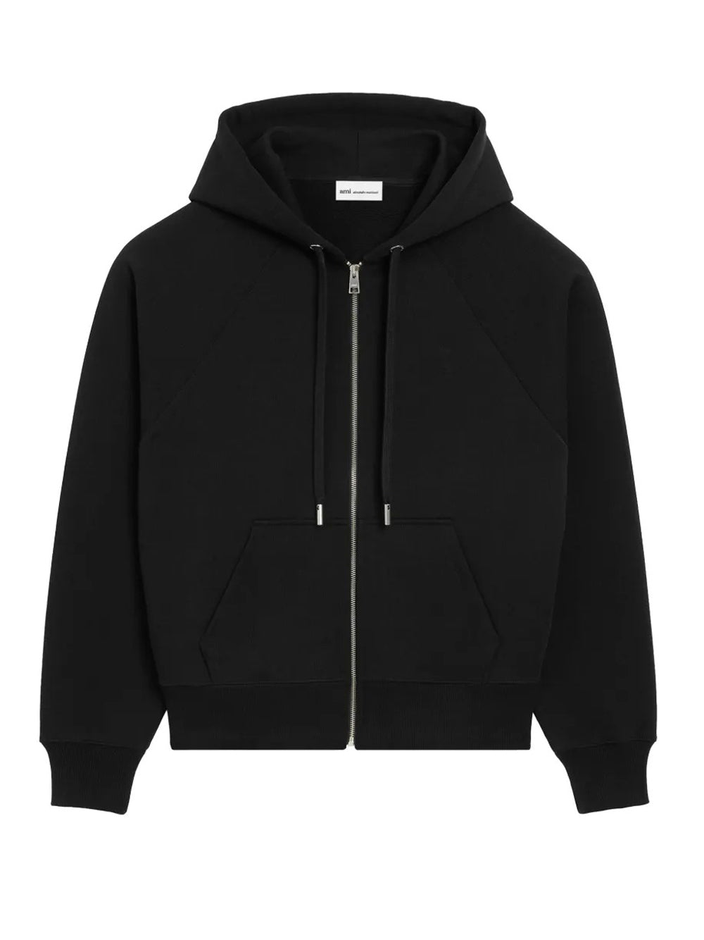 felpa zipped hoodie adc uomo nera 