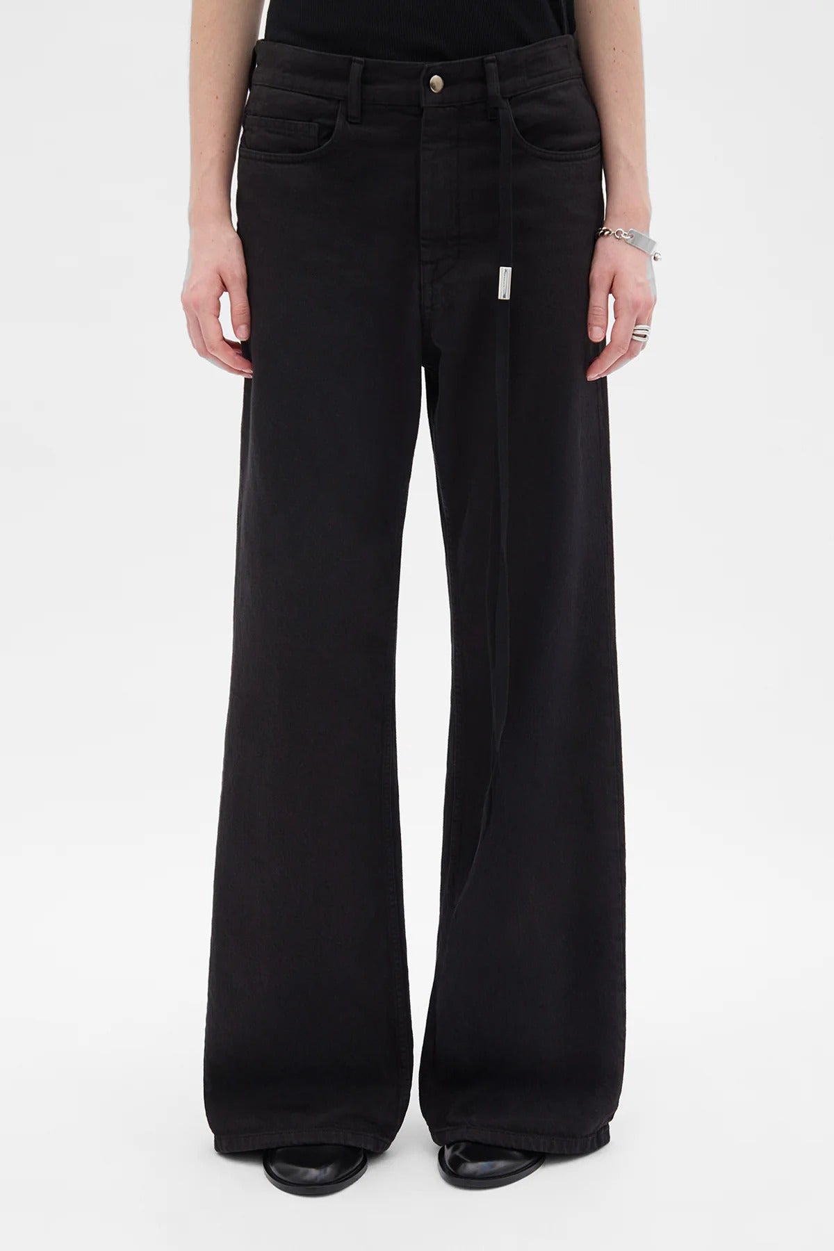 pantaloni genoveva donna neri 