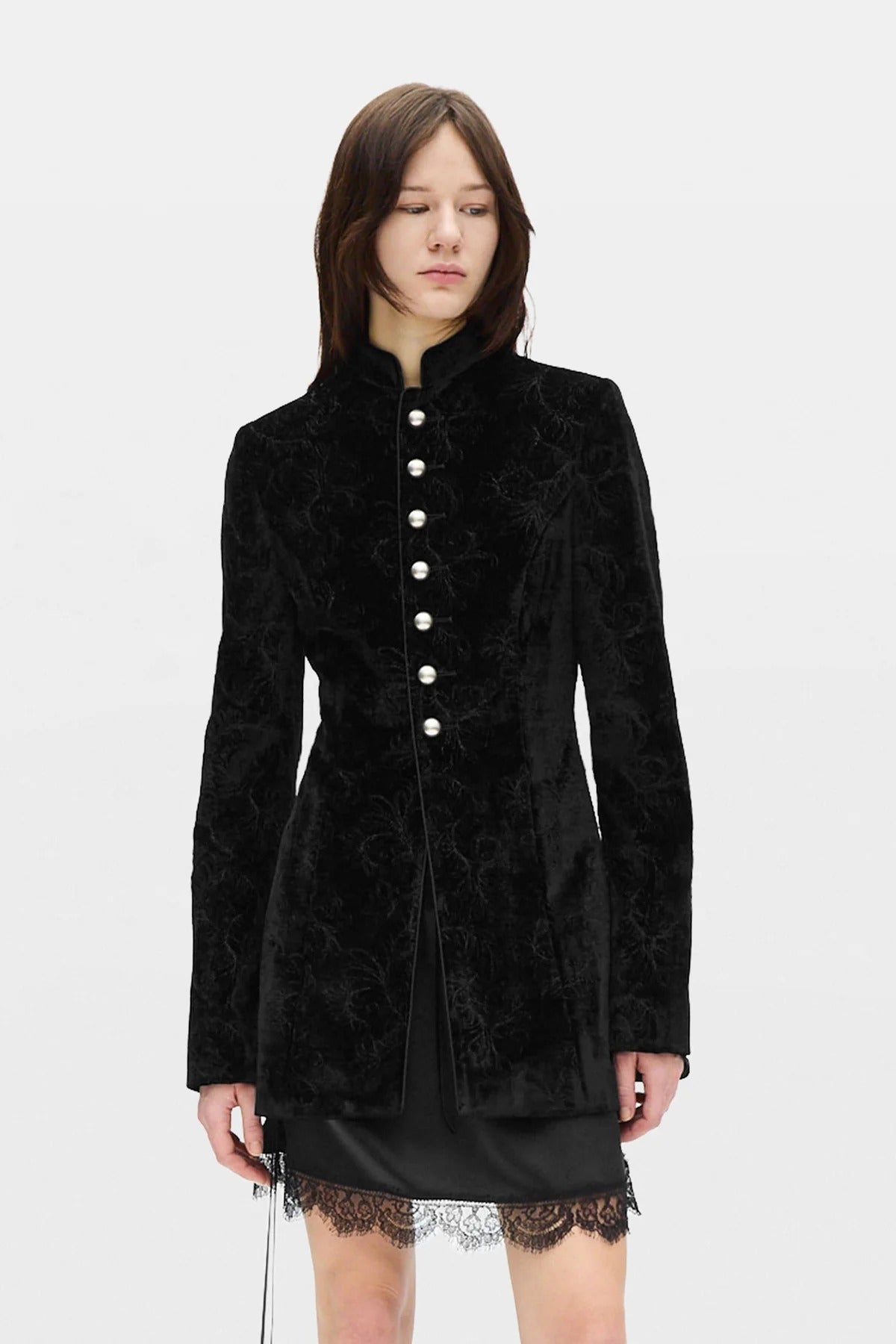 giacca yana marsina donna nera 