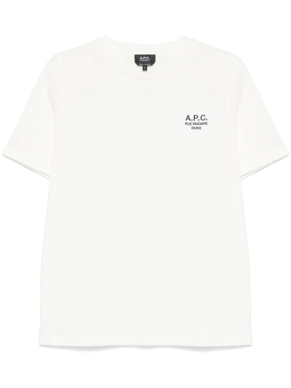 t-shirt standard rue madame gots uomo bianca 