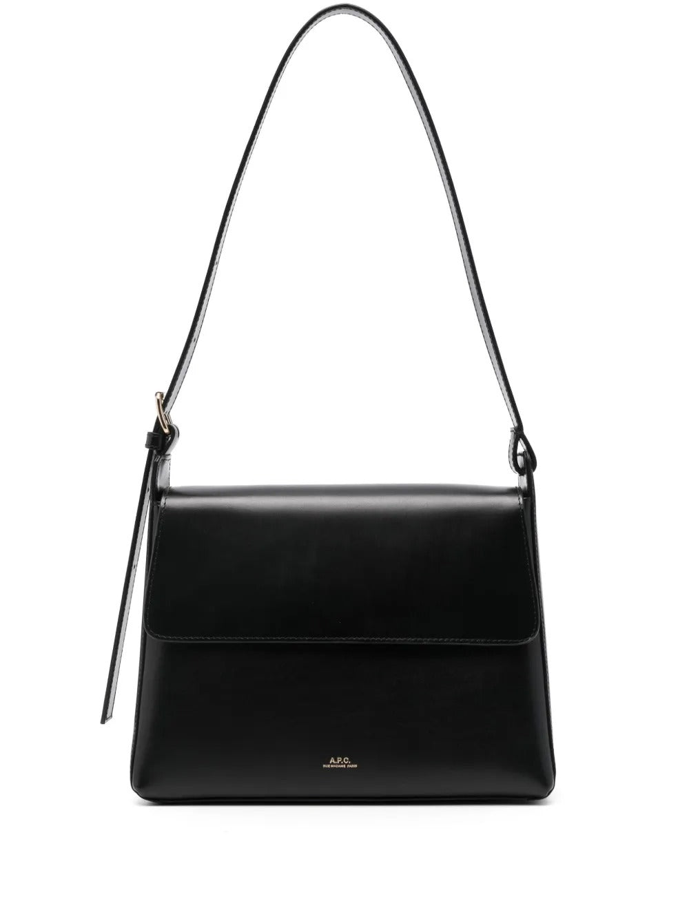 borsa virginie flap donna nera 