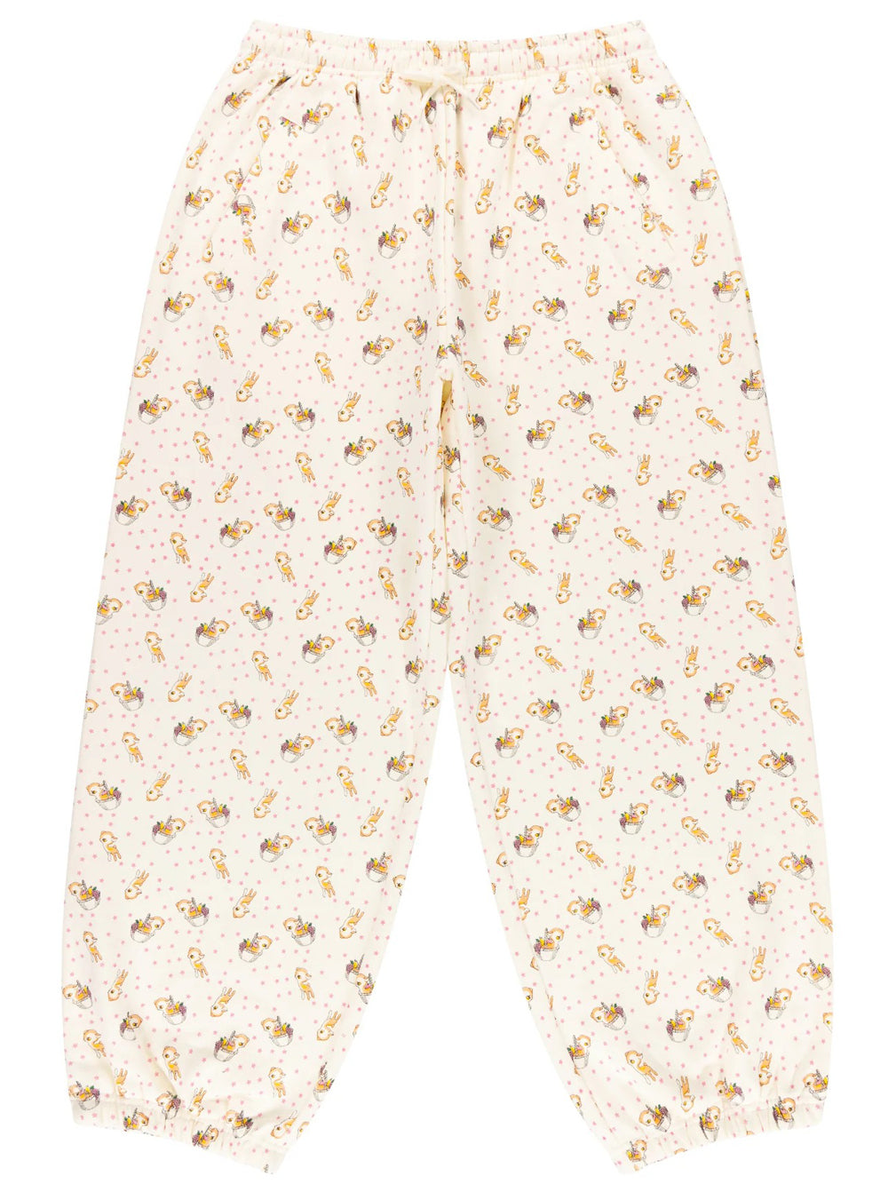 pantaloni peach deer  joggers donna multicolor 