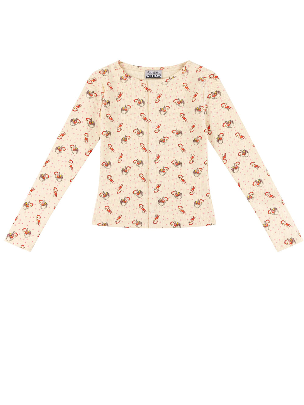 top thermal red deer donna multicolor 
