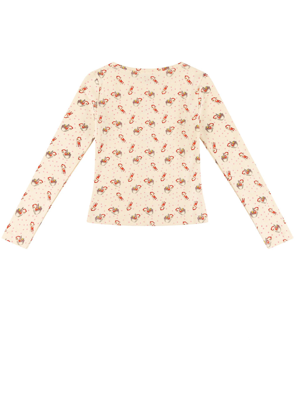 top thermal red deer donna multicolor 