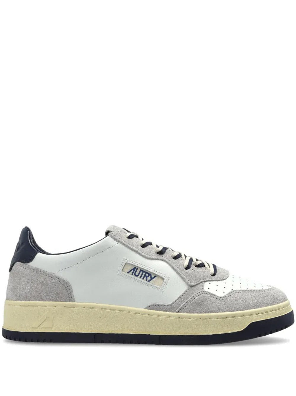 sneakers medalist low aulm bw04 uomo bianche e grigie 
