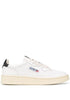 Autry Medalist Low men's sneakers in white and black