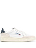sneakers medalist low aulm ls28 uomo bianche, blu e crema