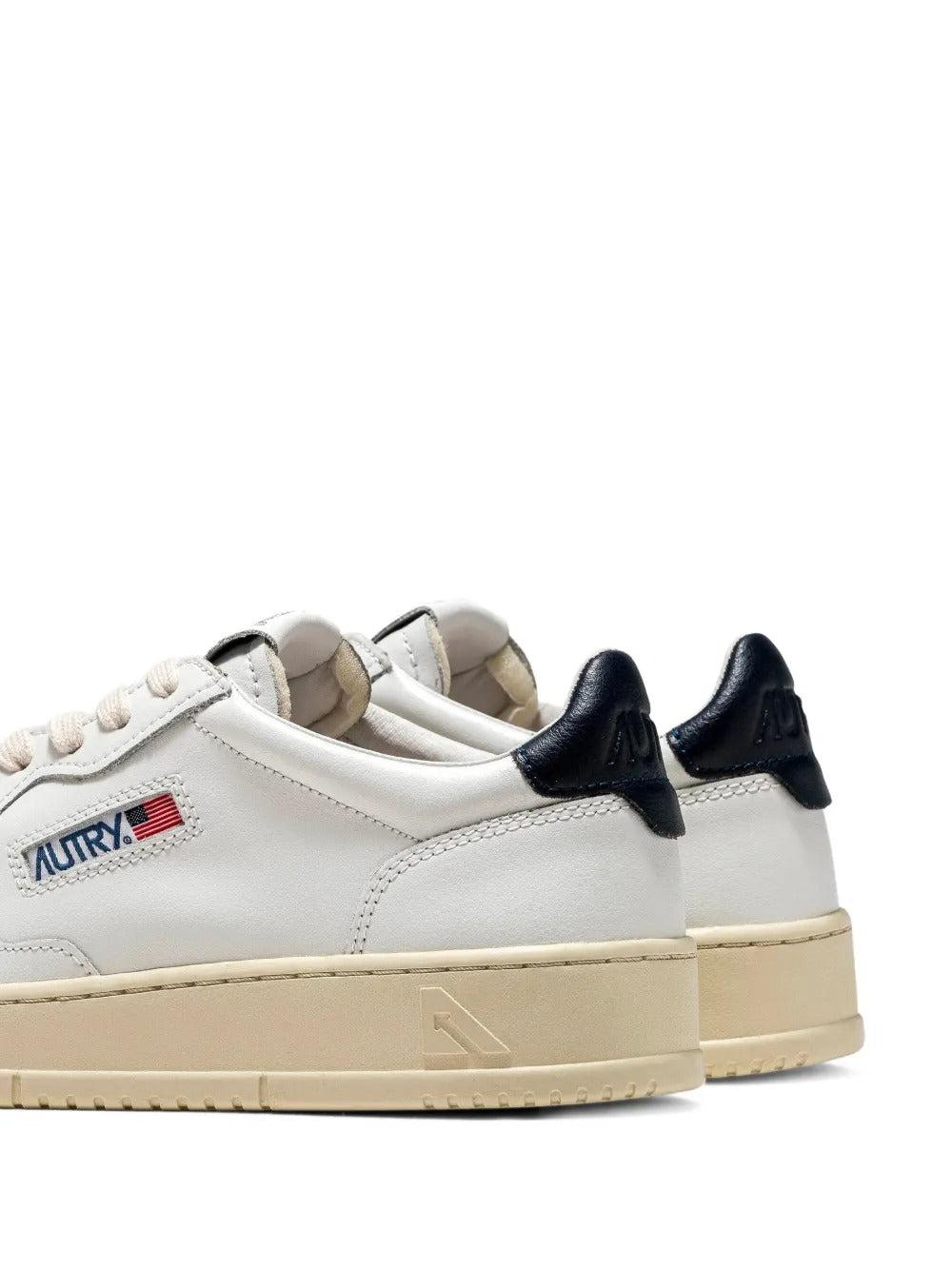 sneakers aulw ll12 donna bianche e blu 