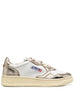 sneakers medalist aulw wb16 donna bianche e platino
