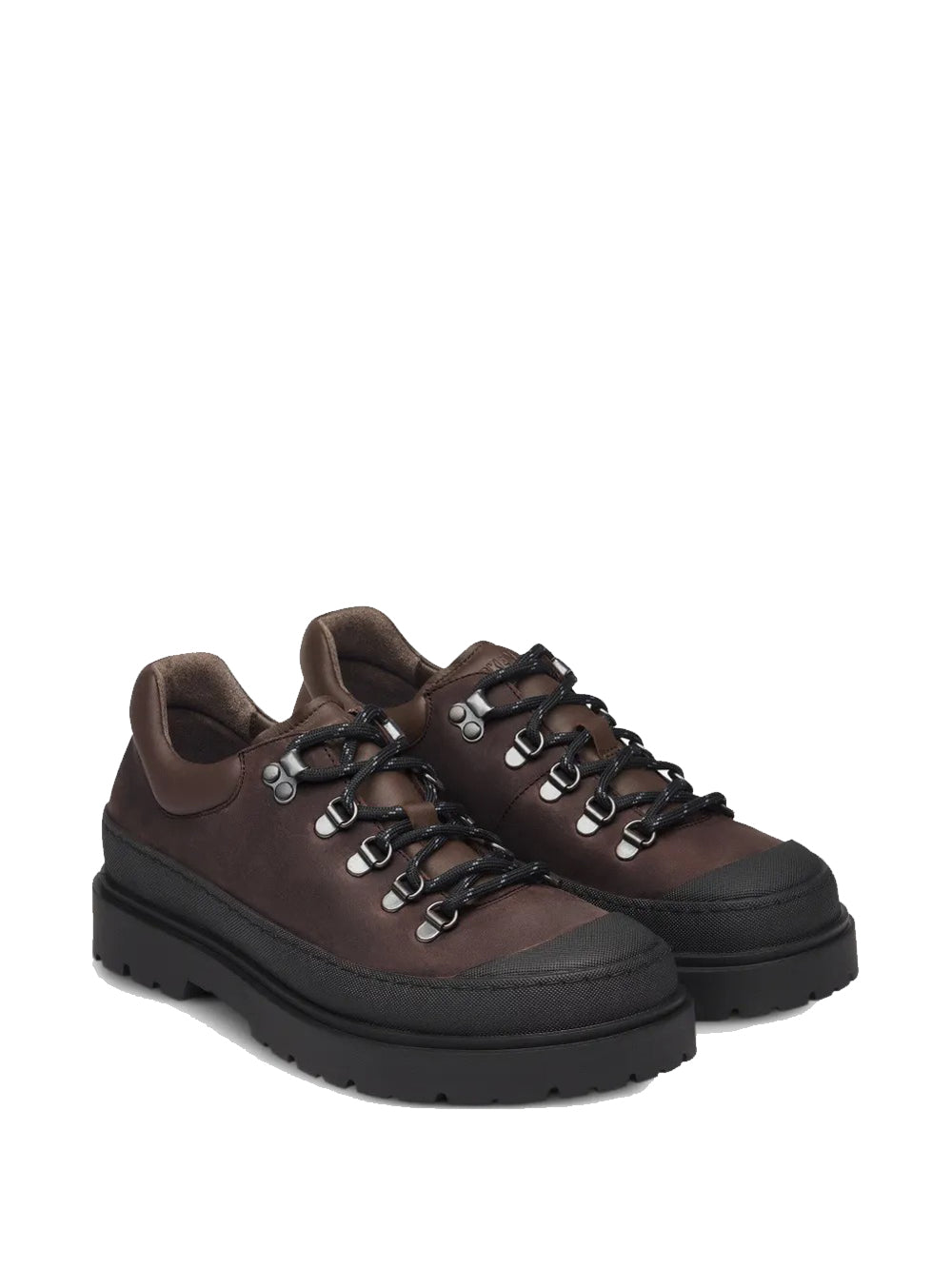 sneakers prescott low lace unisex marroni 