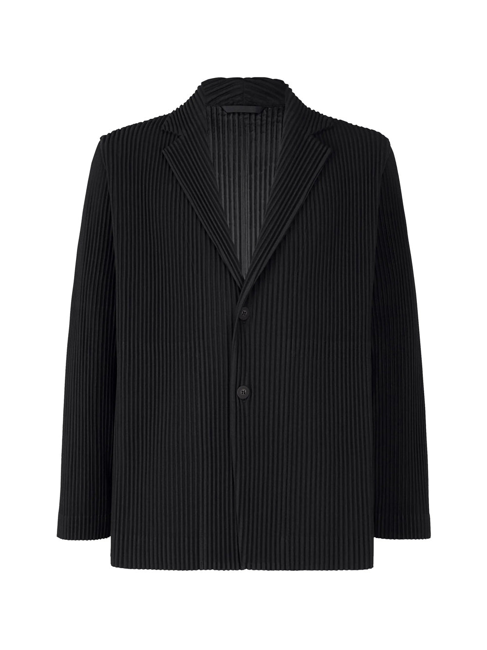 giacca basics homme plisse uomo nera 