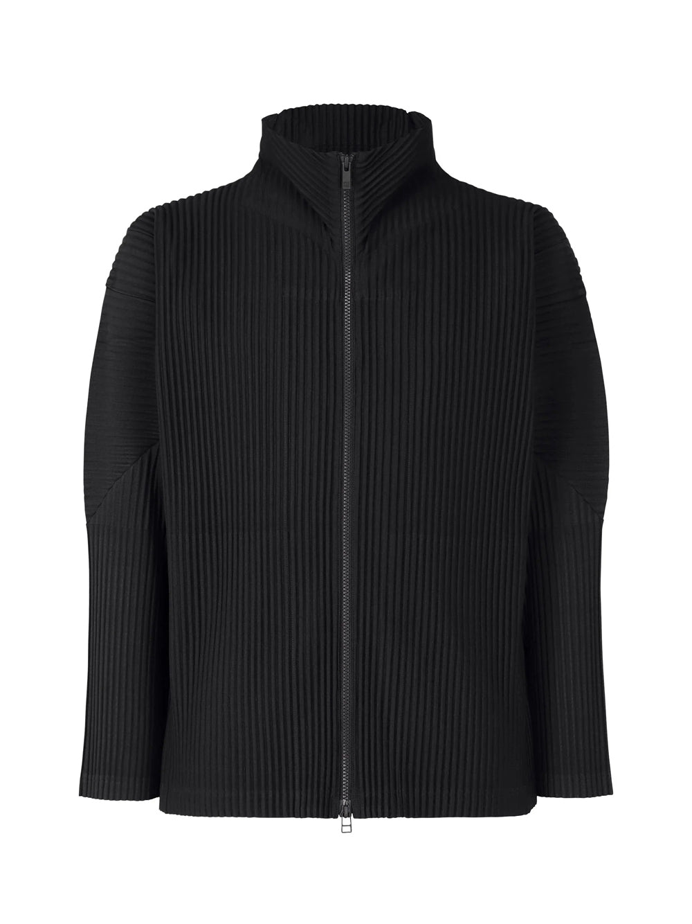 cargigan zipup homme plisse basics uomo nero 