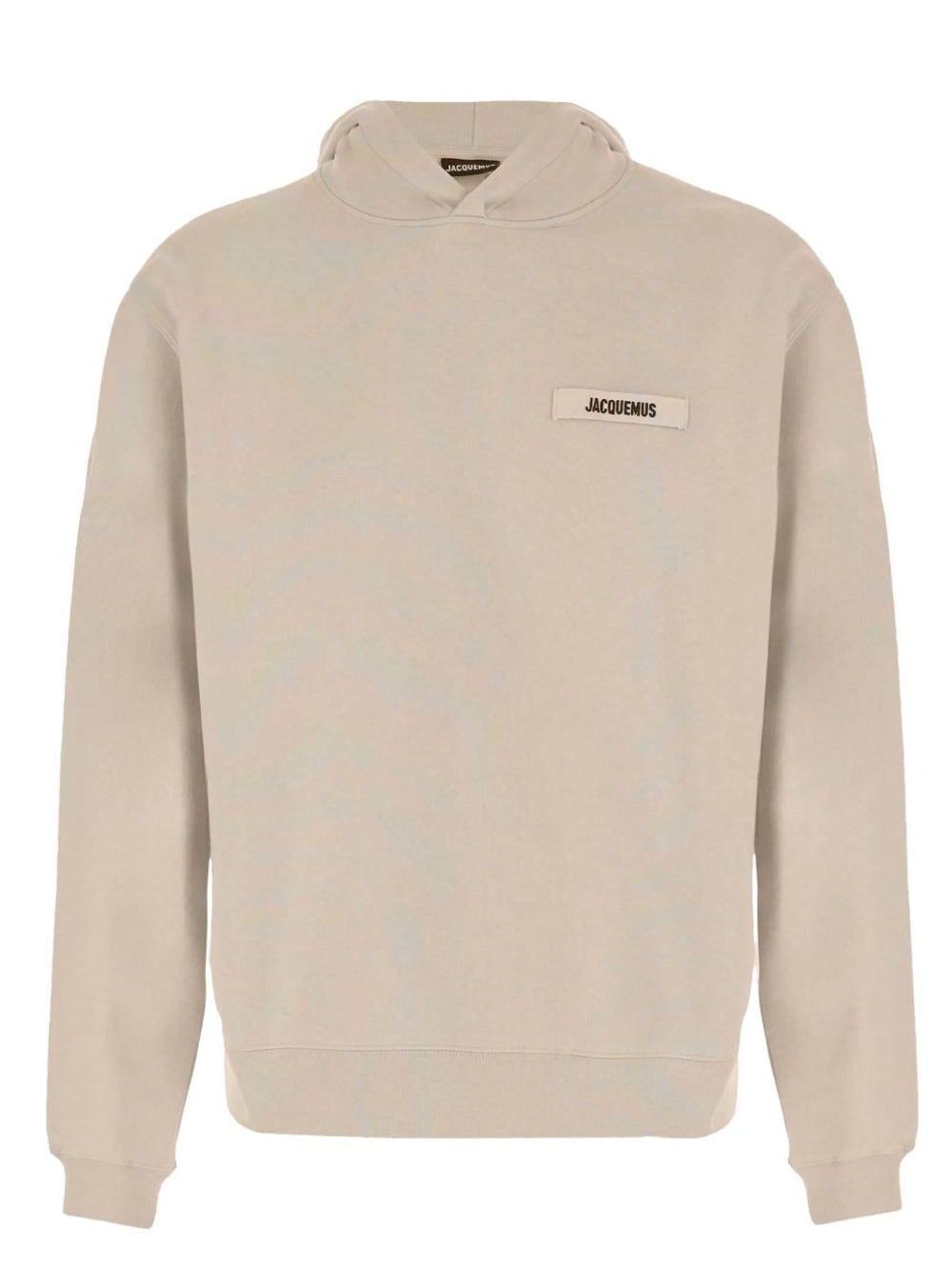 felpa le hoodie gros grain uomo beige 