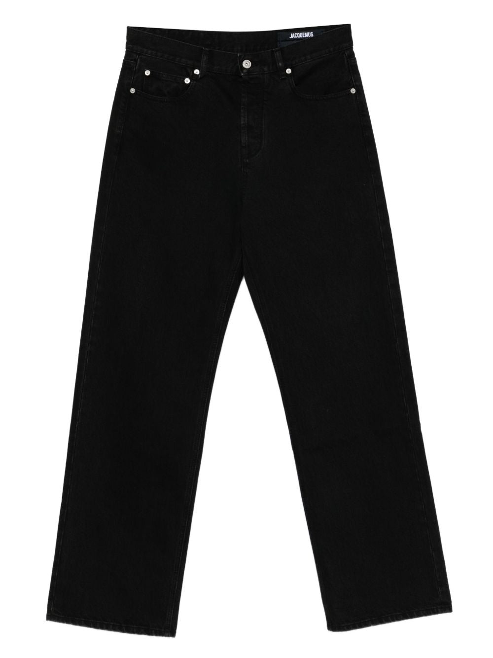 jeans le de-nimes droit uomo neri 
