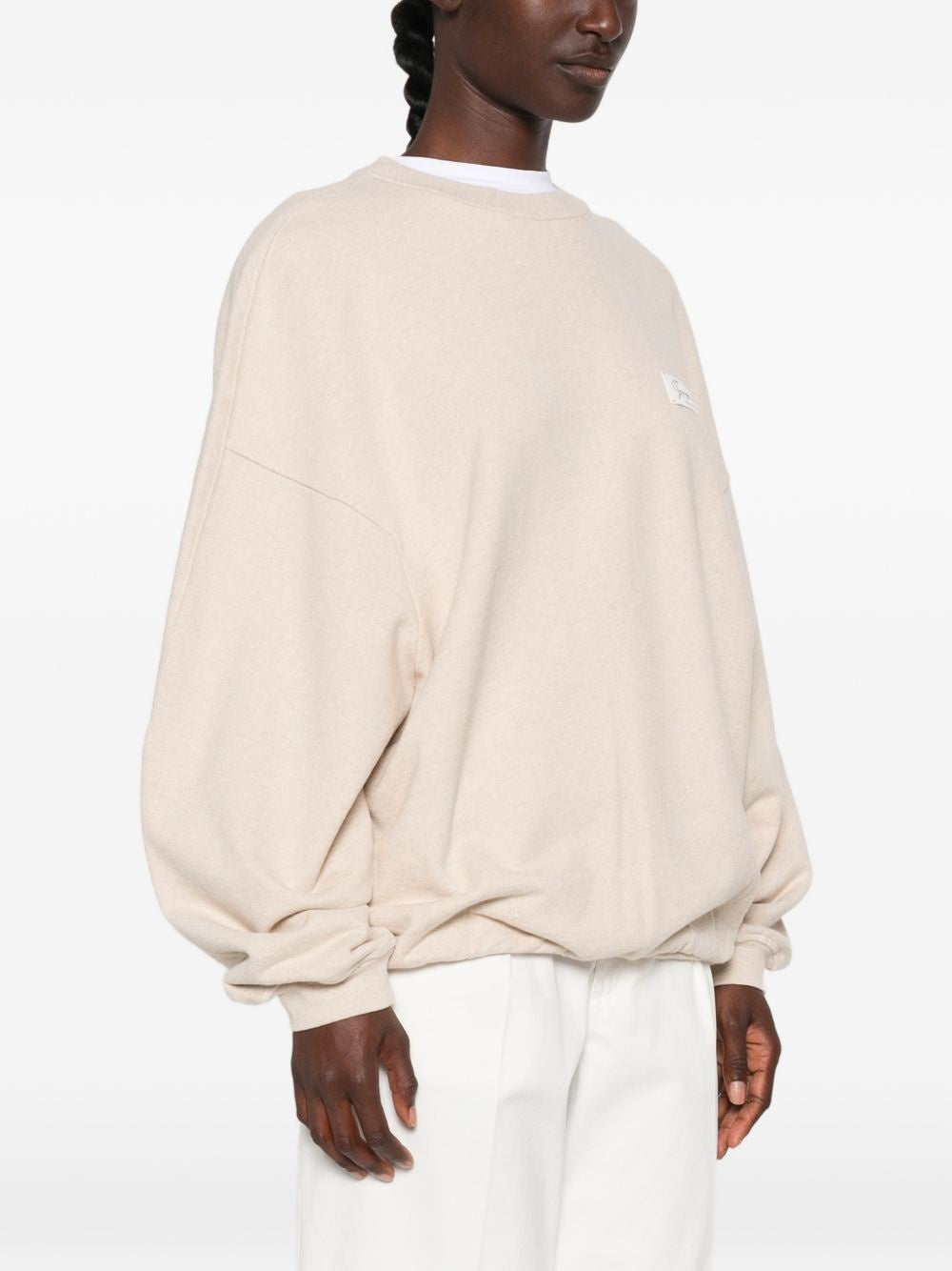 felpa montaigne uomo beige 