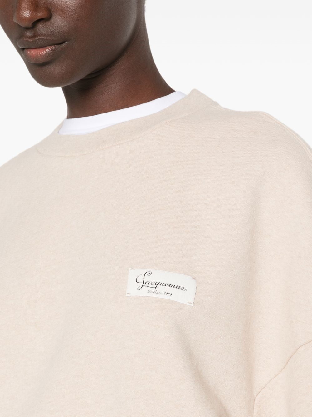 felpa montaigne uomo beige 