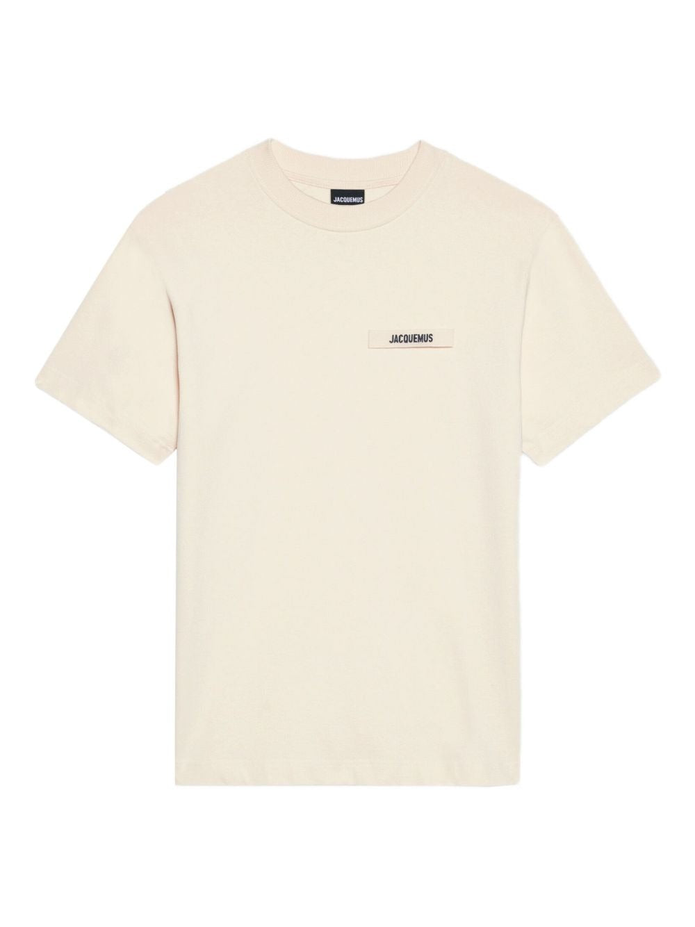 t-shirt le gros grain uomo beige 