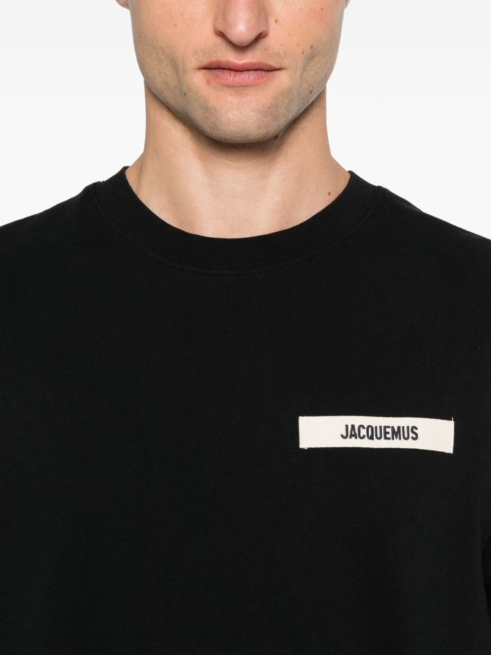 t-shirt le gros grain uomo nera 