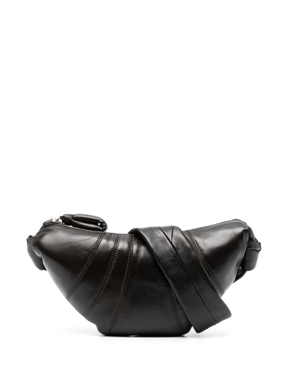 borsa small croissant unisex marrone scuro 