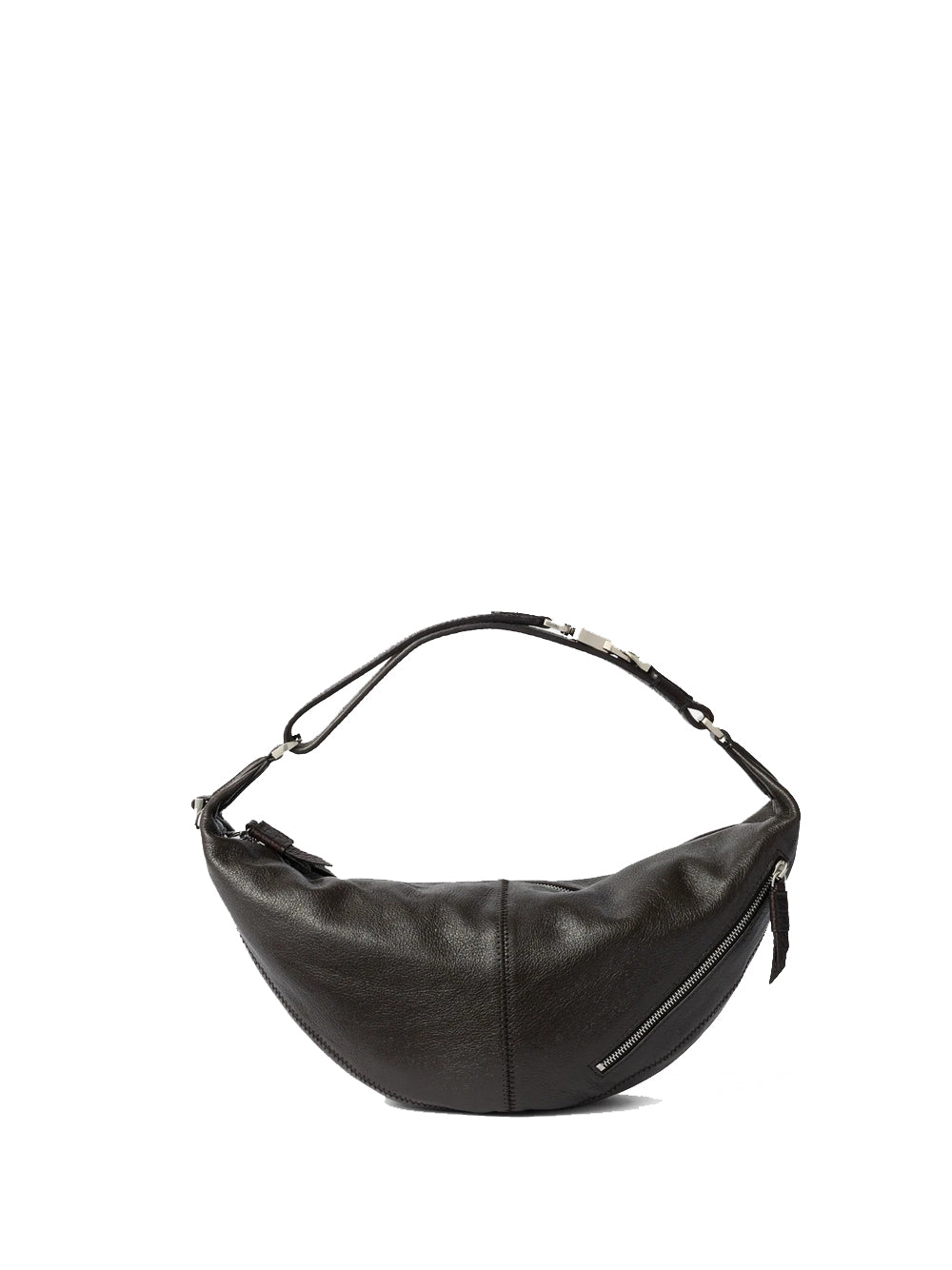 borsa mini quiver clip donna marrone scuro 