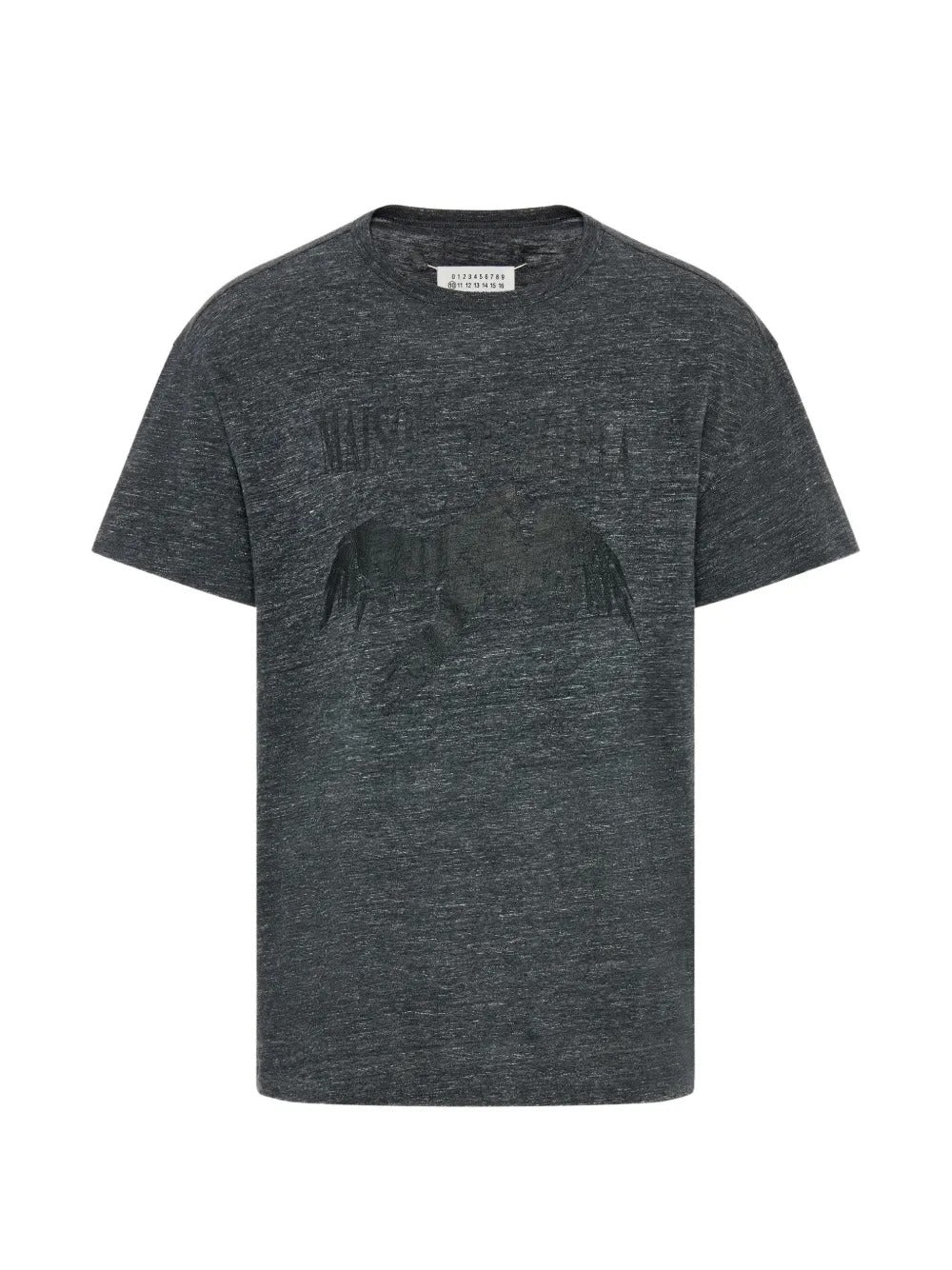 t-shirt regular uomo grigia 