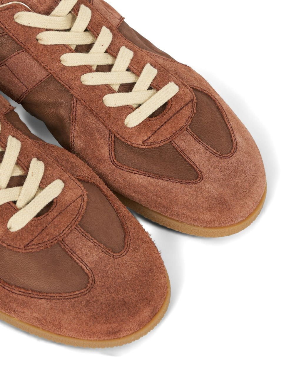 sneakers replica soft uomo marroni 