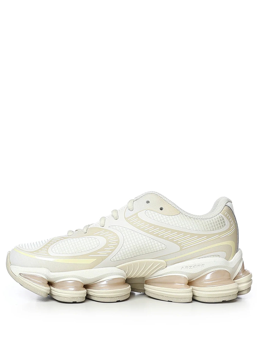 sneakers abzorb 2000 unisex bianche e avorio 