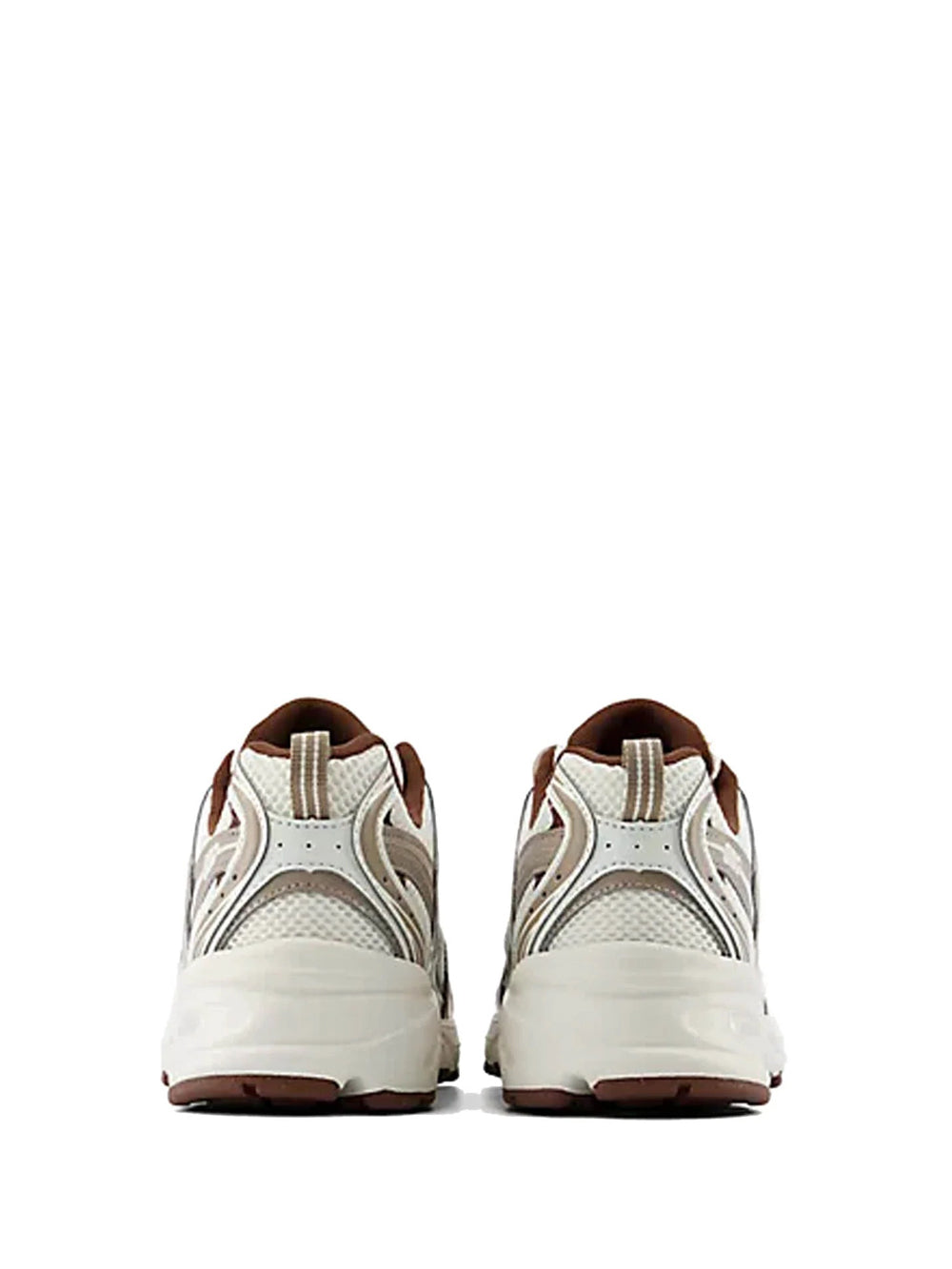 sneakers 530 unisex beige e bianche 