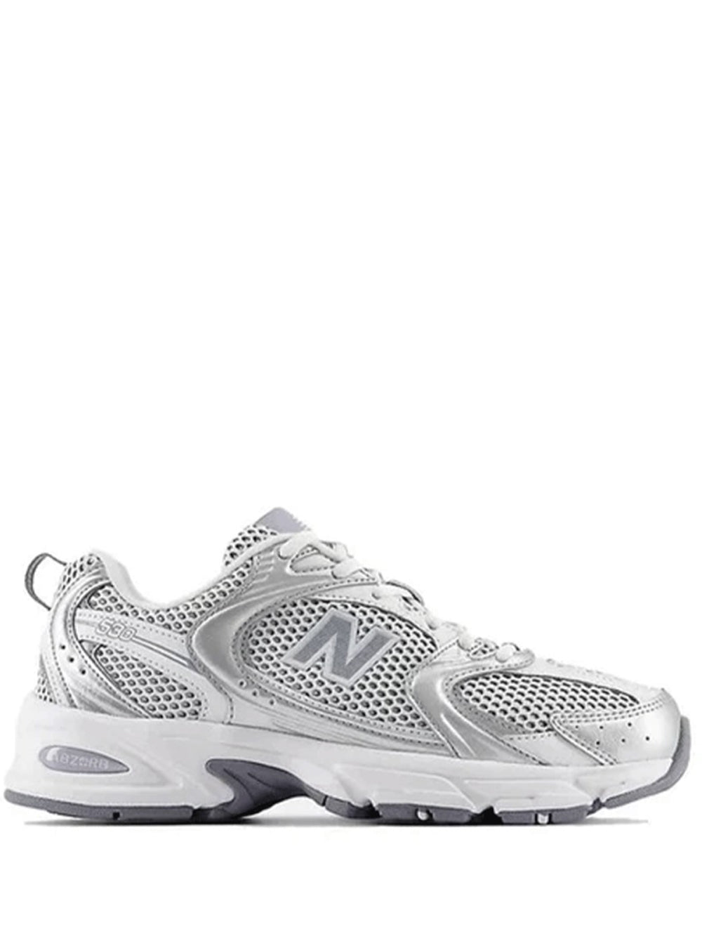 sneakers 530 unisex grigie e argento 