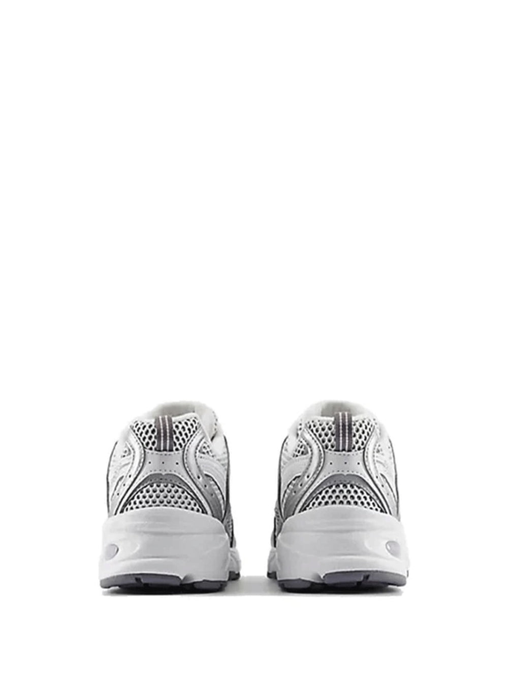 sneakers 530 unisex grigie e argento 