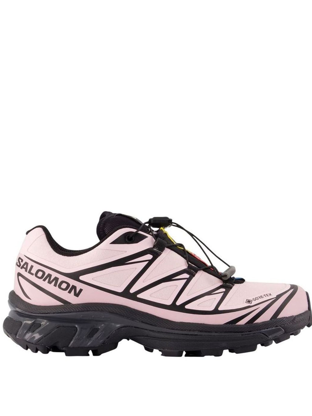 sneakers xt-6 gtx unisex rosa e nere 