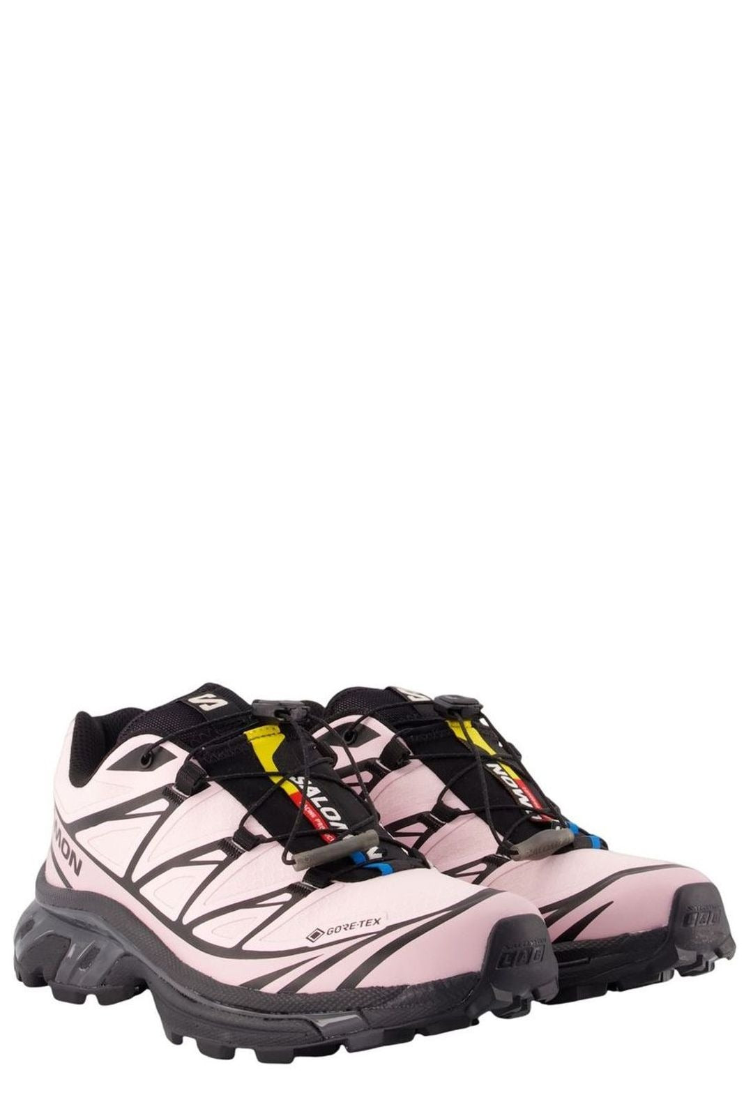 sneakers xt-6 gtx unisex rosa e nere 