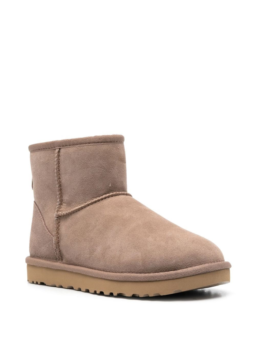 stivali classic mini ii donna beige 