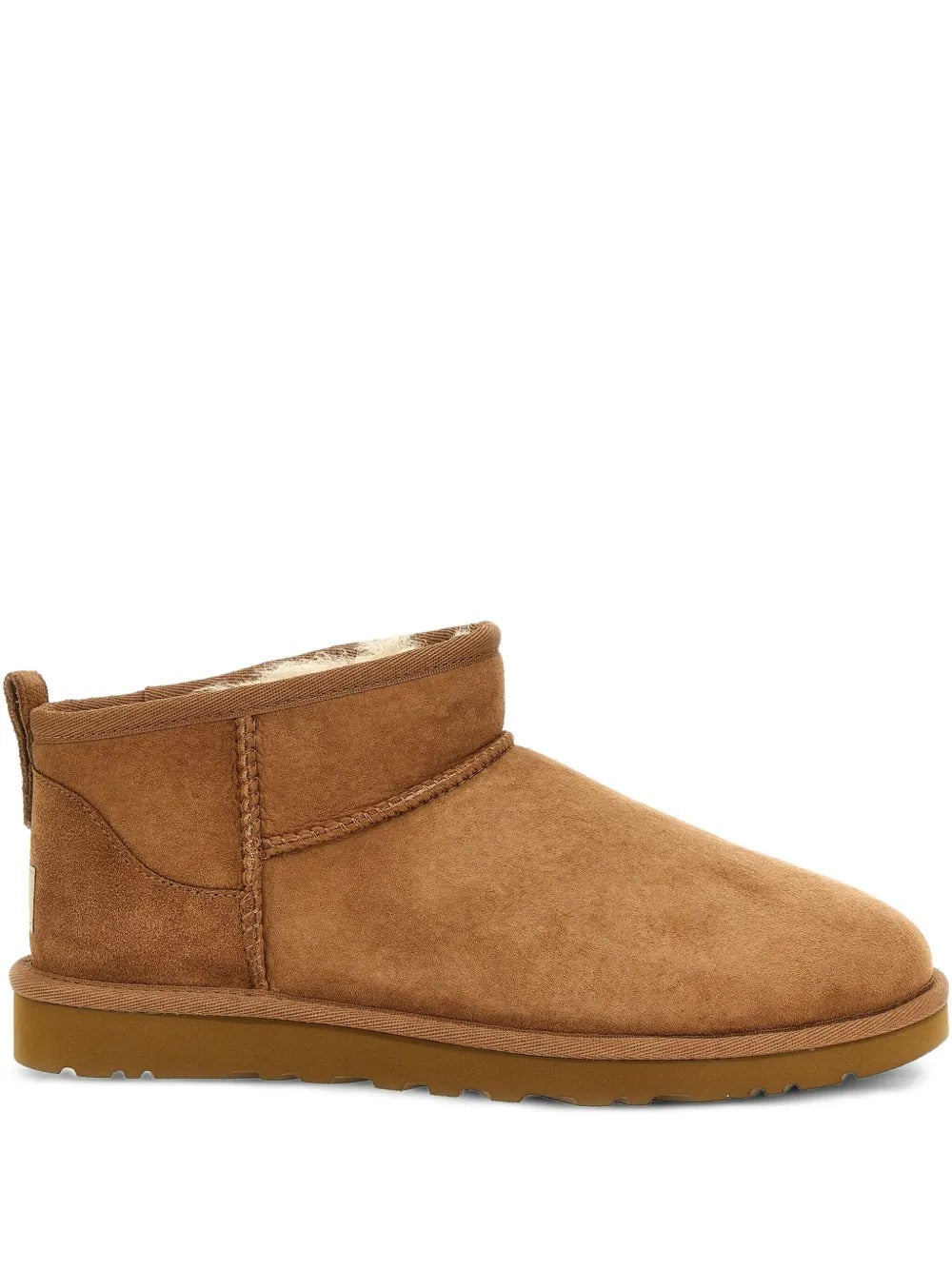 stivali classic ultra mini donna castagna 