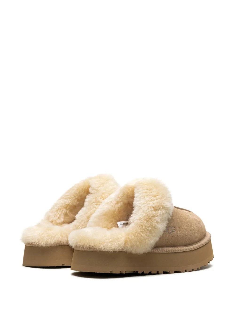 mules disquette donna sabbia 