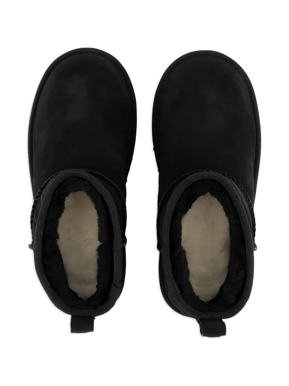 stivali classic ultra mini platform donna neri 