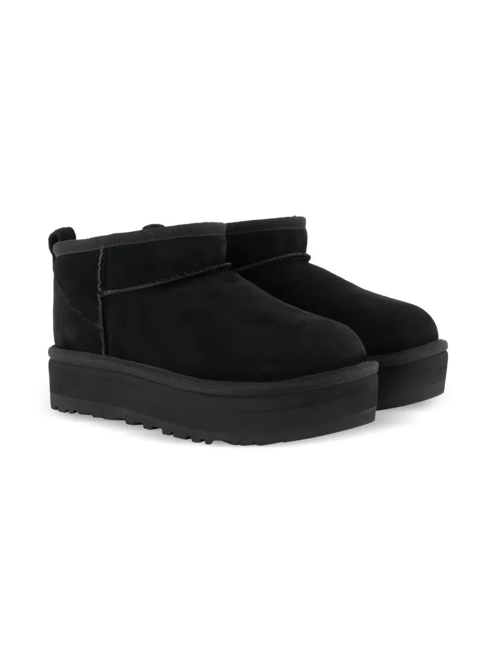 stivali classic ultra mini platform donna neri 