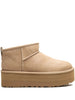 stivali classic ultra mini platform donna sabbia