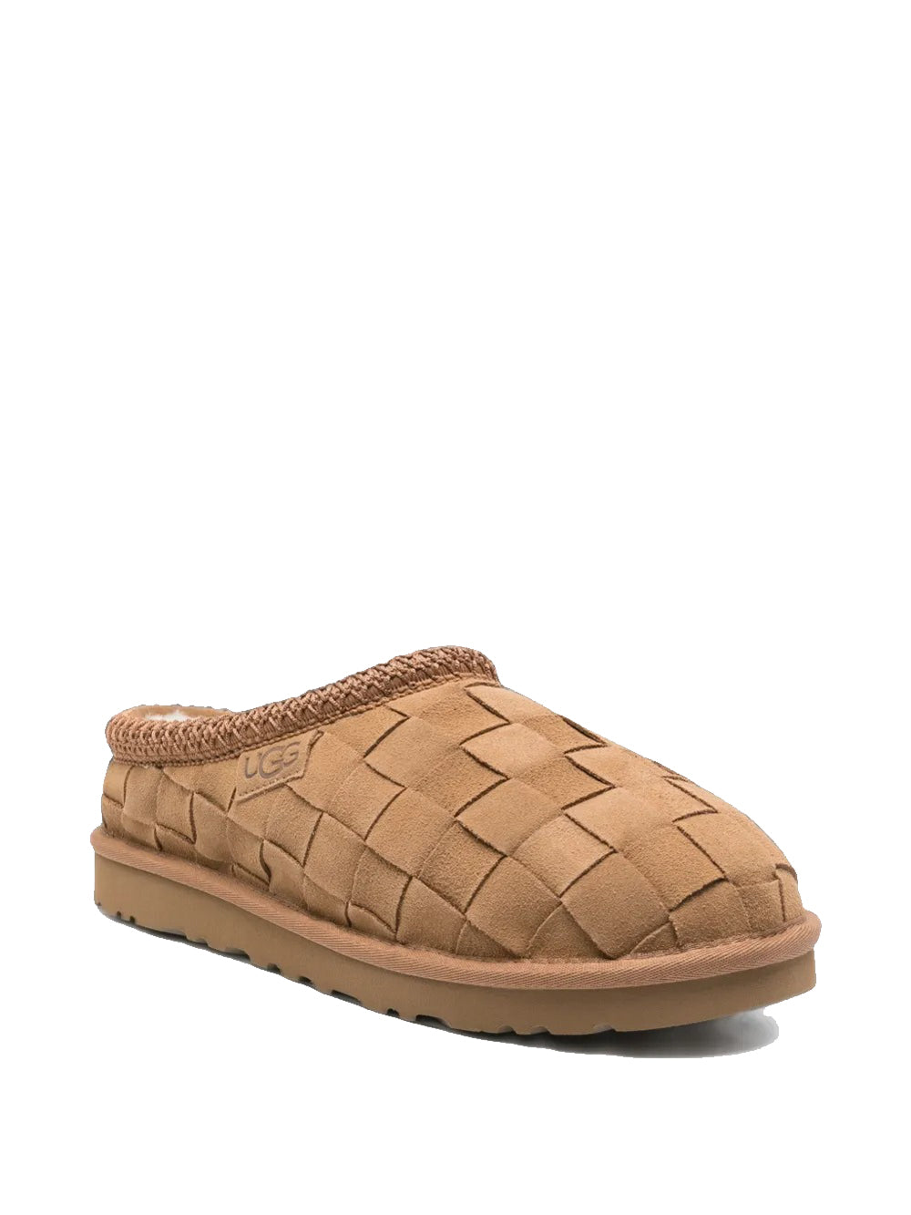 mules tasman woven uomo castagna 