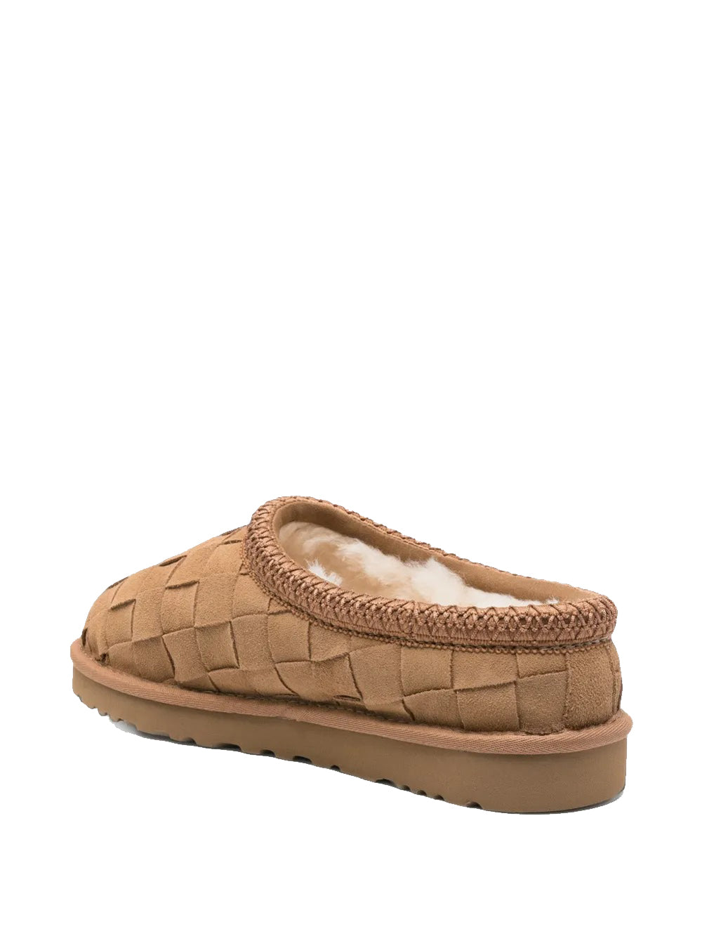 mules tasman woven uomo castagna 
