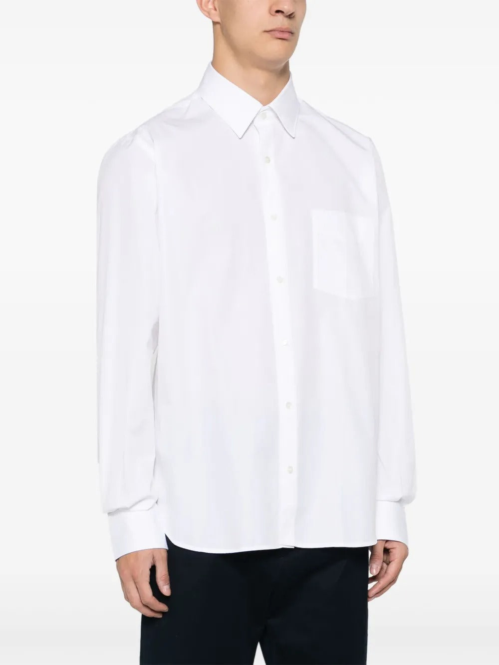 camicia sedici uomo bianca 