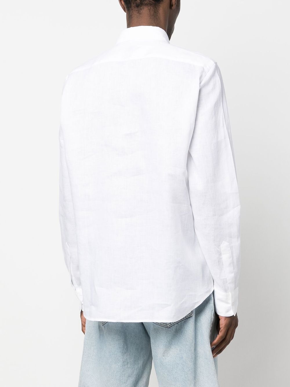 camicia sedici uomo bianca 